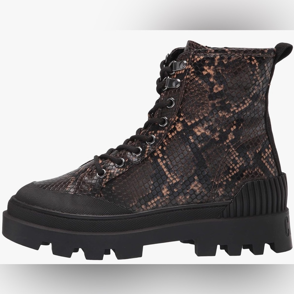 Circus NY By Sam Edelman Indy Waterproof/Cold Weather Boot size 10 Snake Print
